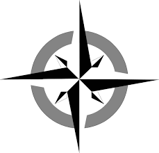map compass clip art