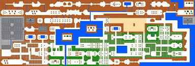 legend of zelda map