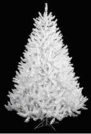 white christmas tree