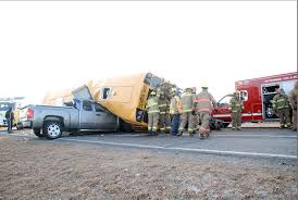 School bus crash