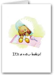 baby greeting card messages