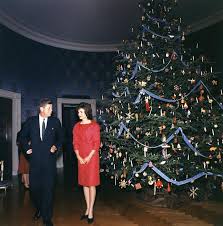 white christmas tree