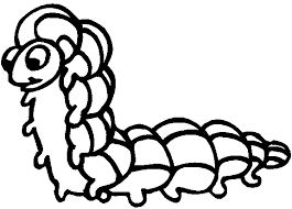 caterpillar coloring sheet