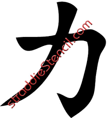 chinese symbol stencils