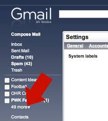 New Gmail Labels Set Up