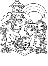 pony coloring pictures