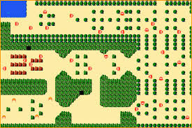 legend of zelda map