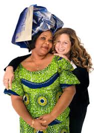 Leymah Gbowee and Abigail