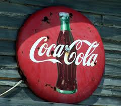 coca cola sign