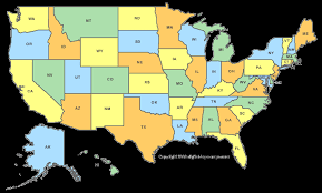 printable united states map