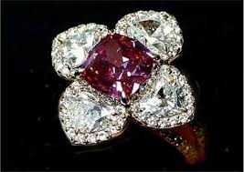 red diamond engagement rings