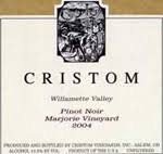Cristom Pinot Noir Marjorie Vineyard 2006