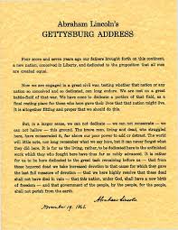 Gettysburg Address