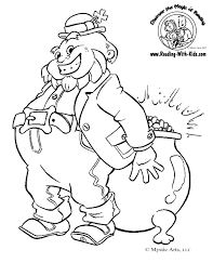 st patricks day coloring sheets