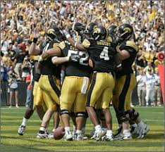 The 9th rank Iowa Hawkeyes
