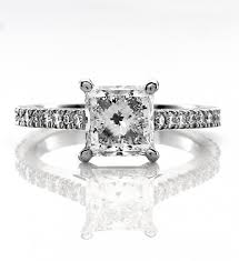 micro pave diamond engagement rings