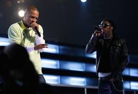 lil wayne chris brown pictures
