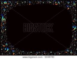 music note border