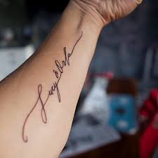 calligraphy tattoos designs