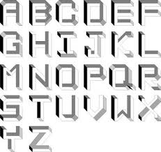 the alphabet in bubble letters