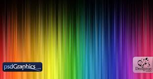 rainbow colors