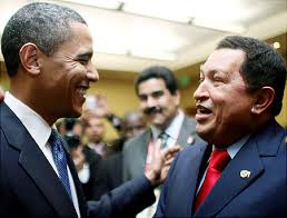 Obama and Chavez