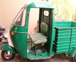 (India built Vespa Ape).