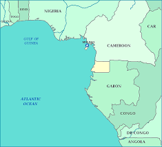 Equatorial Guinea map, Map of