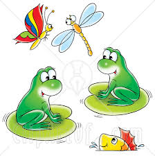 cute frog clipart