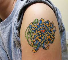 chrysanthemum tattoos