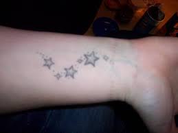 wrist tattoos stars