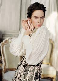 Emily Blunt up skirt