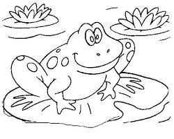 frog coloring sheets