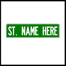 street sign