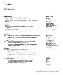 curriculum vitae
