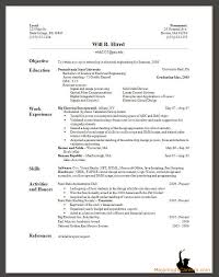 sample resume