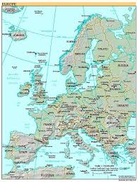 europe maps 2008