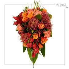 orange tulip bouquet