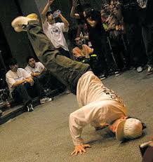 breakdancing