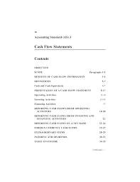 cash flow statement example