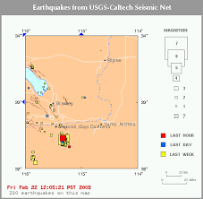 near Mexicali. Earthquake