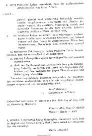 affidavit sample
