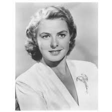 Actress Ingrid Bergman