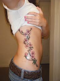 hawaiian flower tattoos