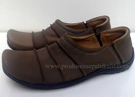 Sepatu Kulit Casual SFO 014,Sepatu Selop Kulit Asli,High Quality ...