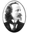 Edgar Poe. His eyes, with color of the midnight flower, Showed a heart,