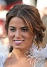 Nikki Reed's messy, updo