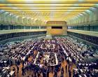 Tokyo, Japan: TSE - Tokyo Stock Exchange - interior - brokers at ...