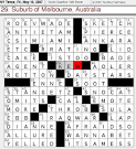 Rex Parker Does the NYT Crossword Puzzle  FRIDAY May 18 2007