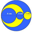 Construction de cercles. : exercices de maths en classe de sixieme